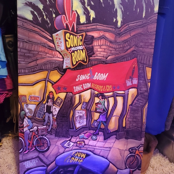 Other - Michael Birawer sonic boom canvas painting